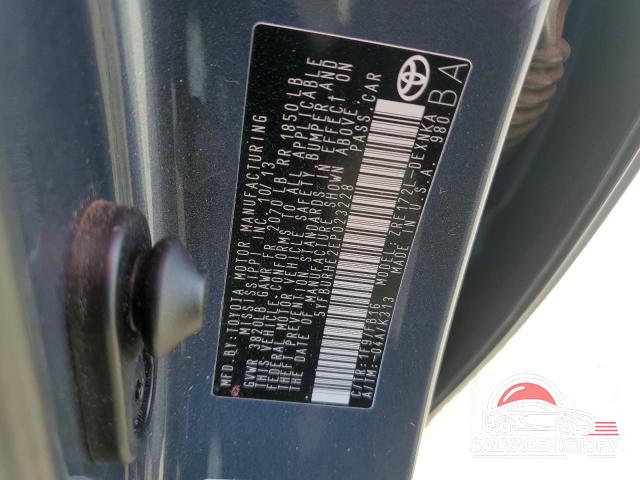 5YFBURHE2EP023228 2014 TOYOTA COROLLA photo no. 13