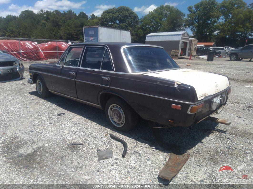 10806712002735 1972 MERCEDES-BENZ 280SE 4.5 photo no. 3