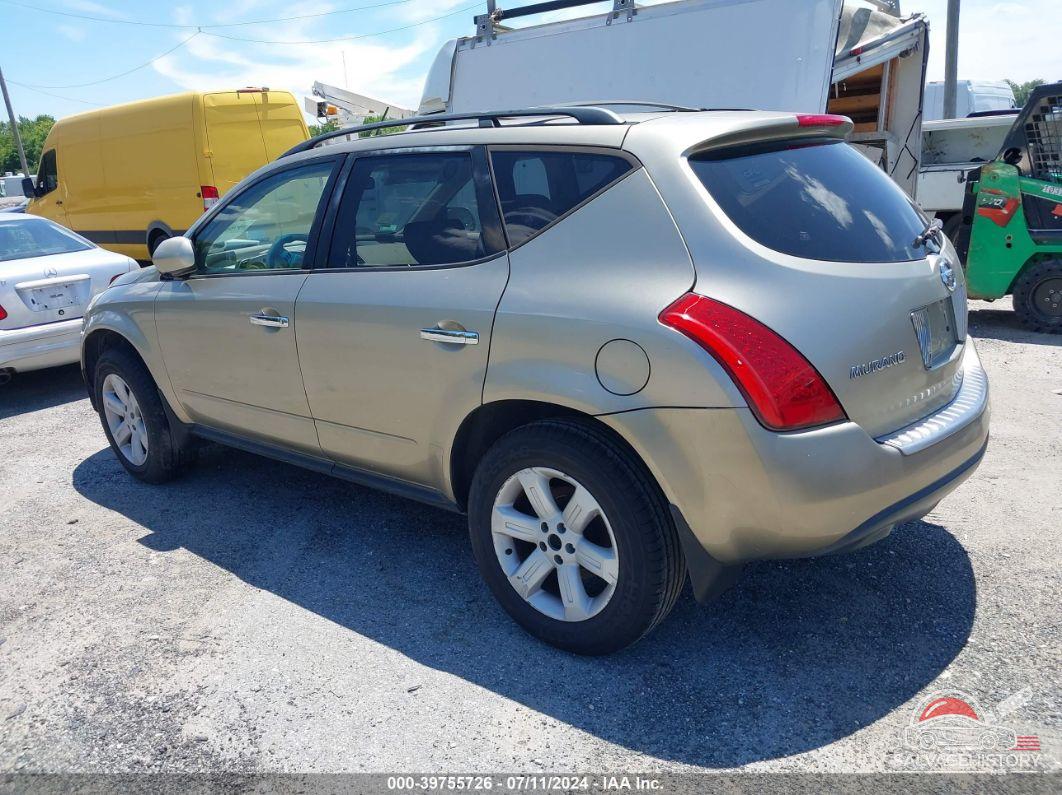 JN8AZ08W56W544135 2006 NISSAN MURANO photo no. 3