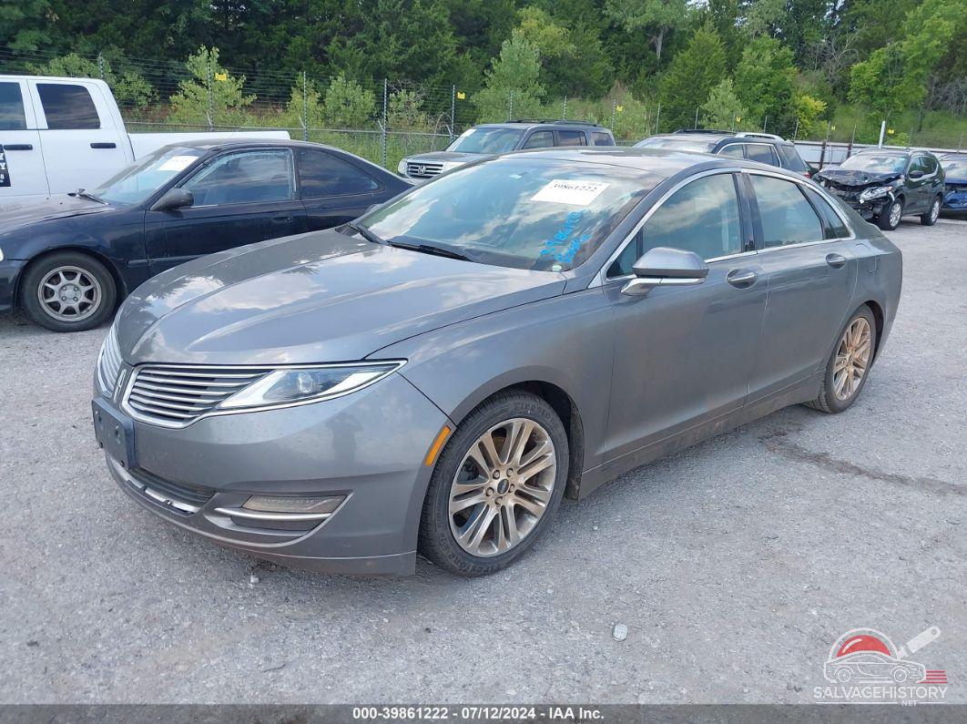 3LN6L2G9XER809445 2014 LINCOLN MKZ photo no. 2