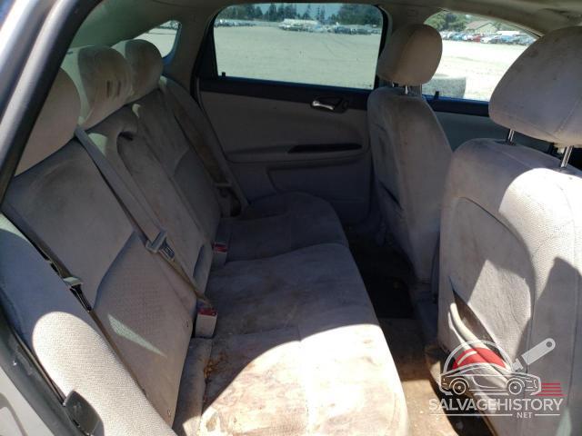 2G1WT58K769125315 2006 CHEVROLET IMPALA photo no. 10