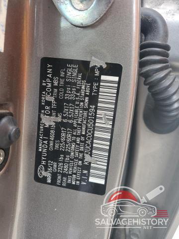 KM8JUCAC0CU501594 2012 HYUNDAI TUCSON photo no. 13