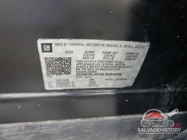 3GNKBLRS6LS654336 2020 CHEVROLET BLAZER photo no. 13