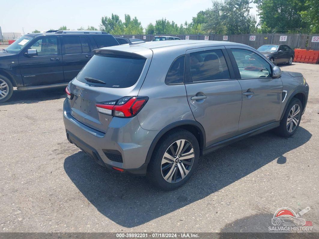 JA4ARUAU3MU014373 2021 MITSUBISHI OUTLANDER SPORT photo no. 4