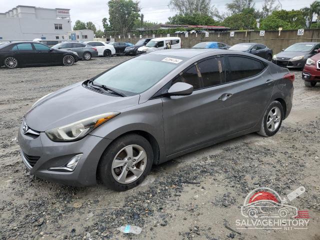 5NPDH4AE6EH526042 2014 HYUNDAI ELANTRA photo no. 2