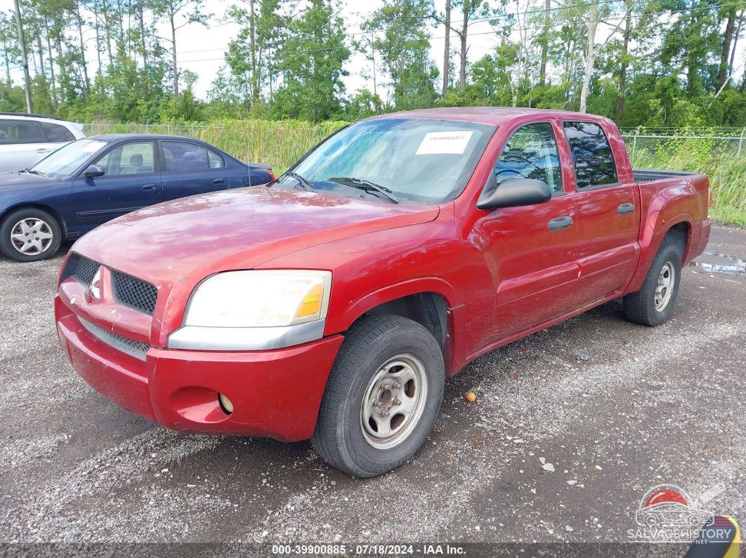 1Z7HC28K57S213587 2007 MITSUBISHI RAIDER photo no. 2