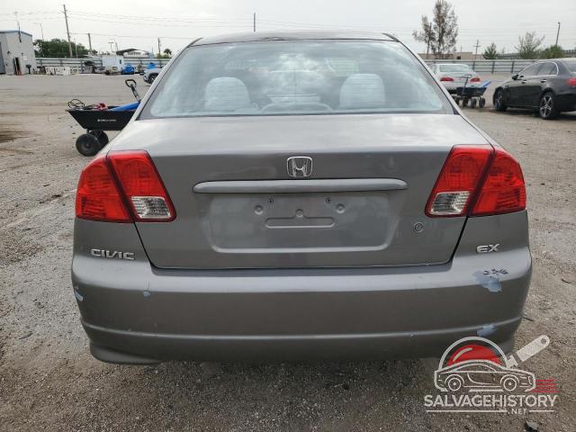 2HGES26824H593193 2004 HONDA CIVIC photo no. 6