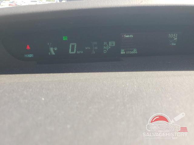 JTDKN3DU8E1792571 2014 TOYOTA PRIUS photo no. 9
