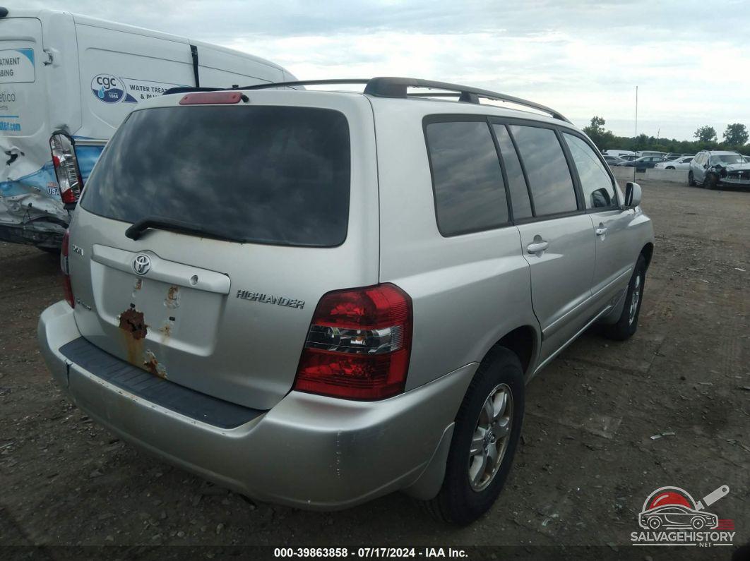 JTEEP21A950071320 2005 TOYOTA HIGHLANDER photo no. 4