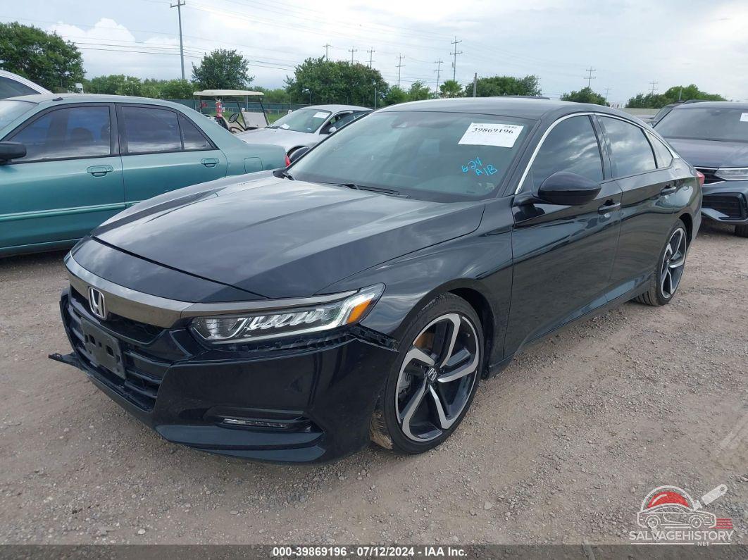 1HGCV1F32JA265456 2018 HONDA ACCORD photo no. 2