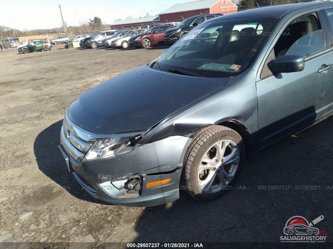 3FAHP0HGXCR216402 2012 FORD FUSION photo no. 6