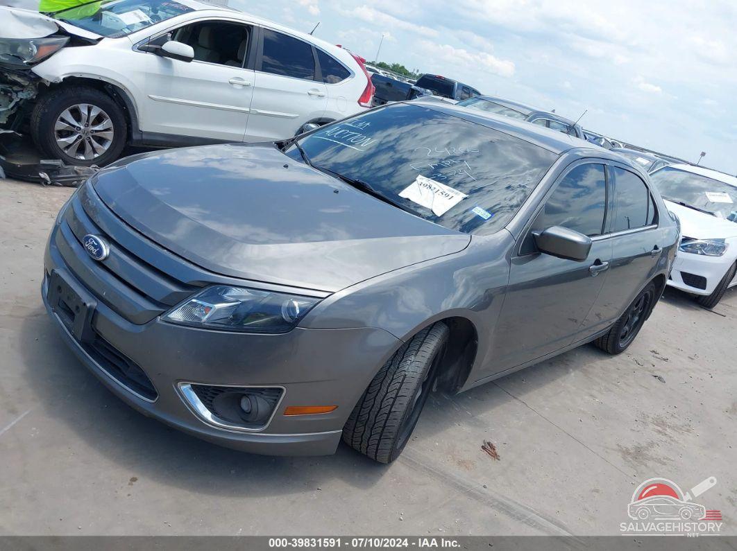 3FAHP0HA2BR124260 2011 FORD FUSION photo no. 2