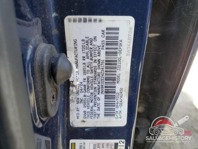 1NXBR32E24Z341791 2004 TOYOTA COROLLA photo no. 12
