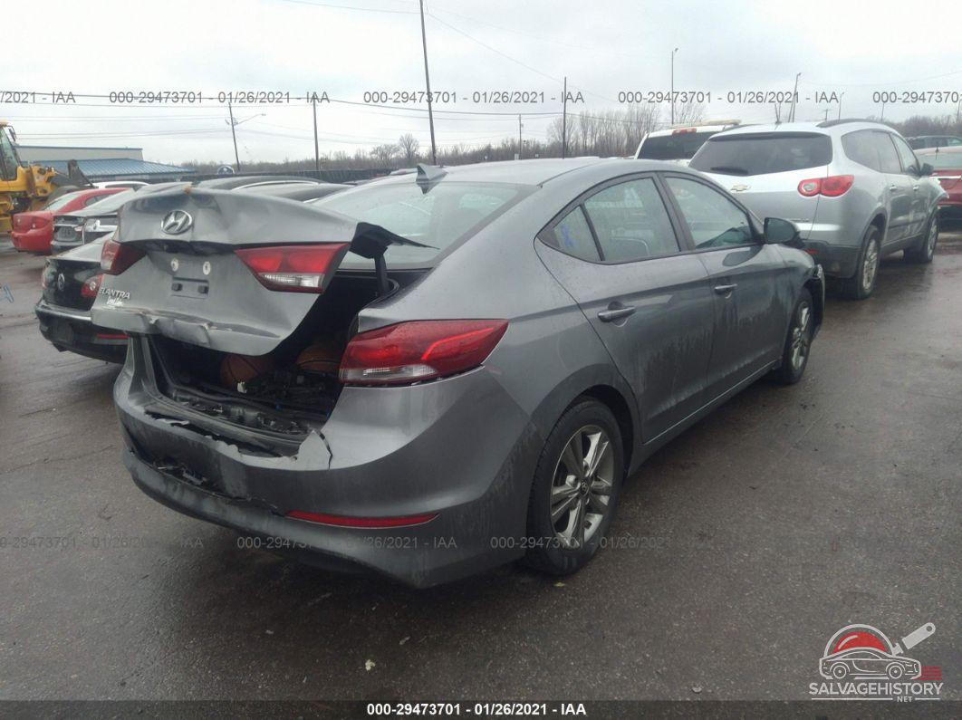 KMHD84LFXJU443179 2018 HYUNDAI ELANTRA photo no. 4