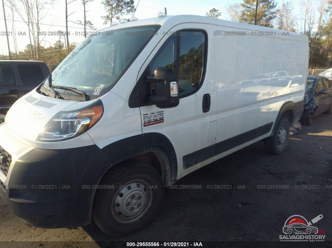 3C6TRVAG9KE565862 2019 RAM PROMASTER CARGO VAN photo no. 2