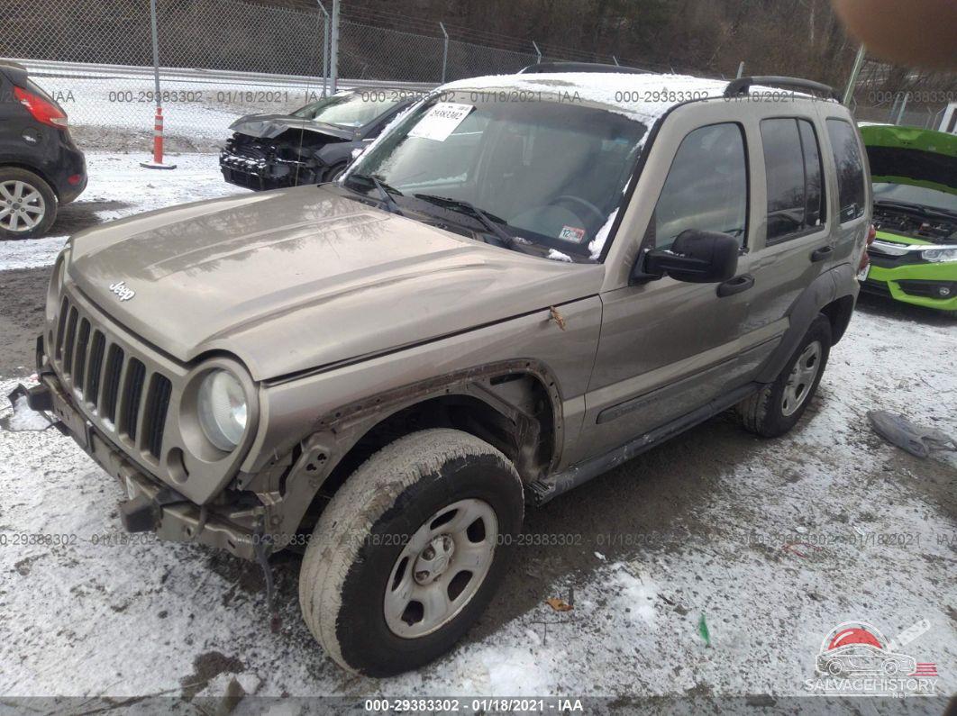 1J4GK48K36W237474 2006 JEEP LIBERTY photo no. 2