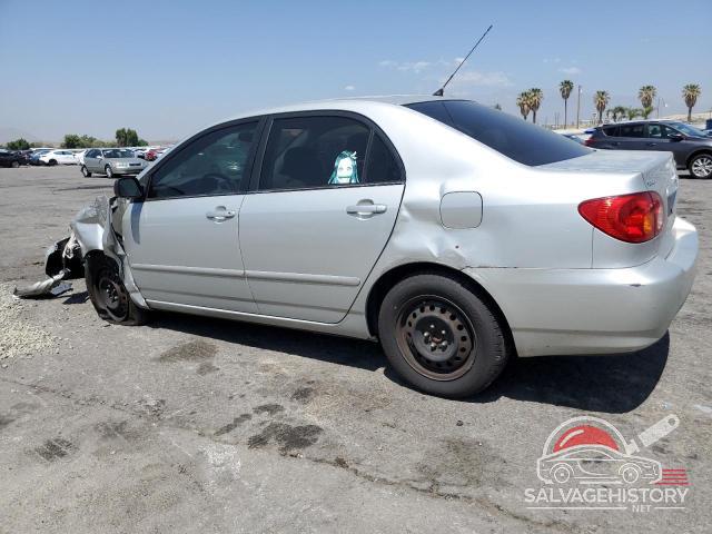 2T1BR32E74C315527 2004 TOYOTA COROLLA photo no. 2