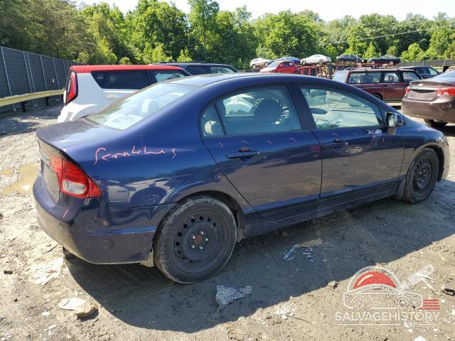 1HGFA16519L026605 2009 HONDA CIVIC photo no. 3
