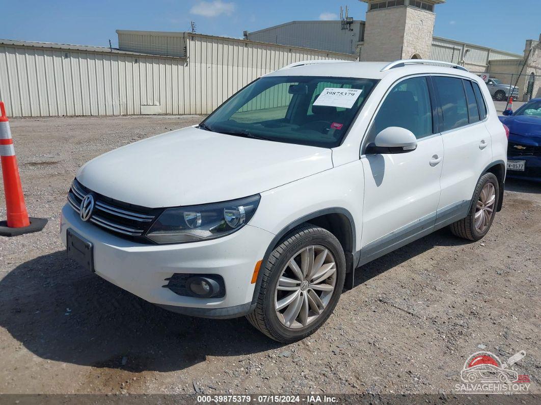 WVGBV3AX9DW607469 2013 VOLKSWAGEN TIGUAN photo no. 2