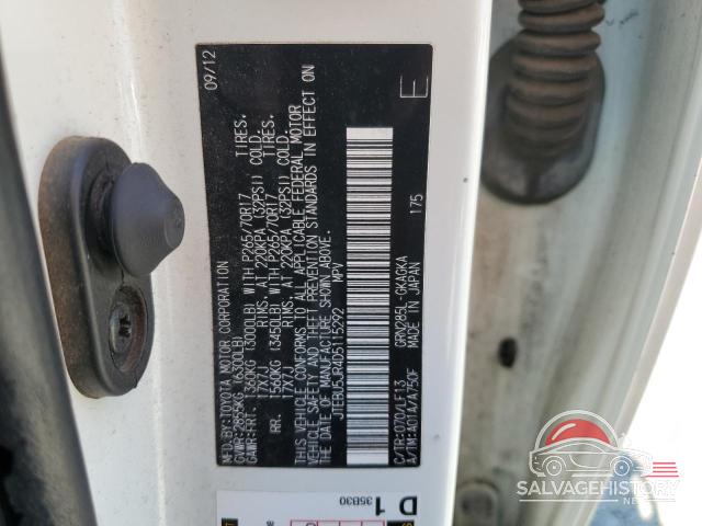 JTEBU5JR4D5115292 2013 TOYOTA 4RUNNER photo no. 13