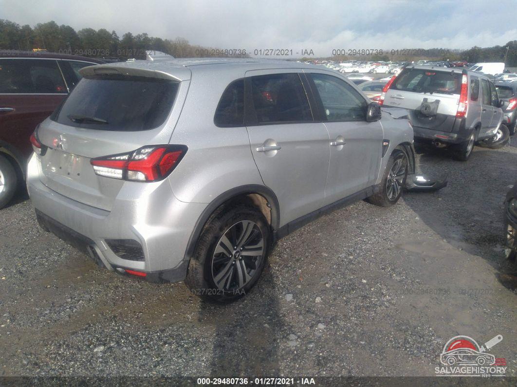 JA4AP3AU3LU021922 2020 MITSUBISHI OUTLANDER SPORT photo no. 4