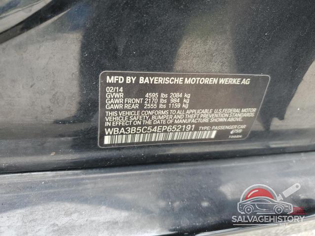 WBA3B5C54EP652191 2014 BMW 3 SERIES photo no. 12