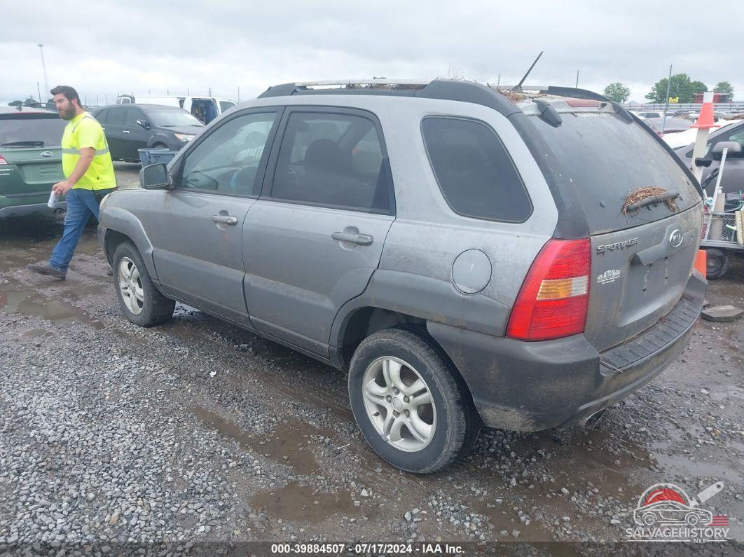 KNDJF723557039121 2005 KIA SPORTAGE photo no. 3