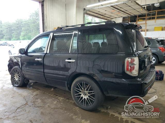 2HKYF18436H512491 2006 HONDA PILOT photo no. 2