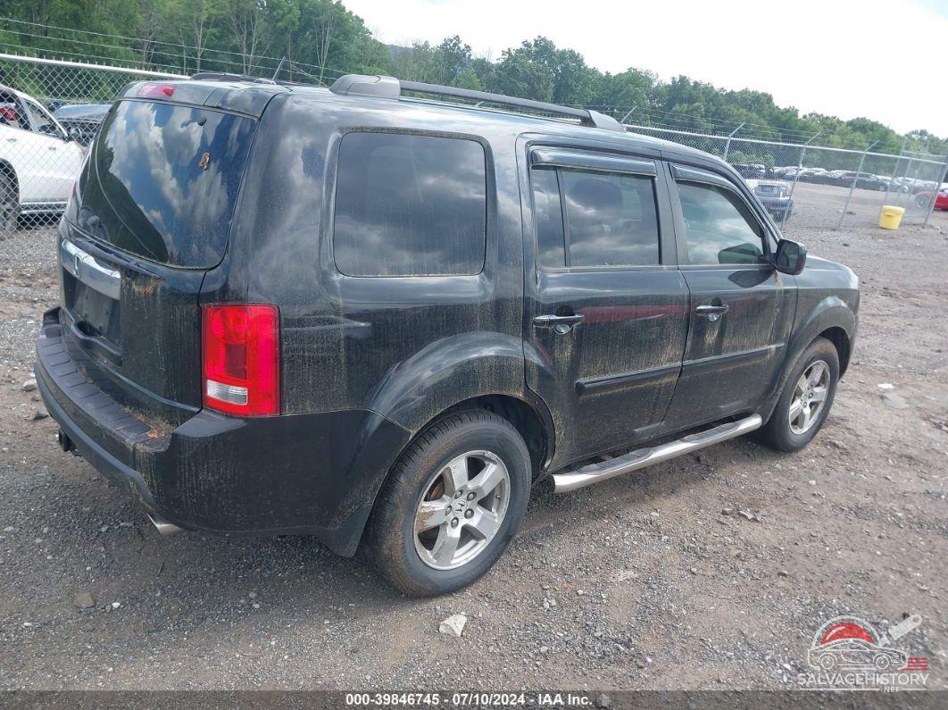 5FNYF48539B022131 2009 HONDA PILOT photo no. 4