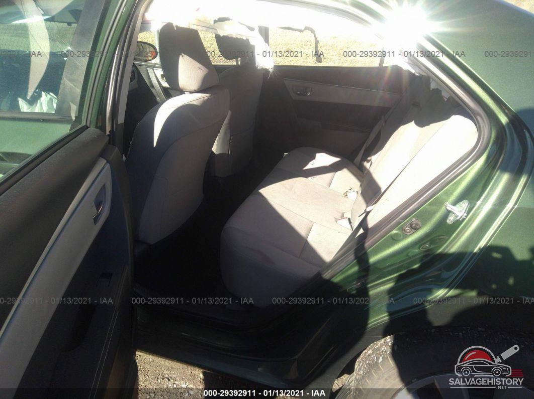 2T1BURHE0FC393398 2015 TOYOTA COROLLA photo no. 8