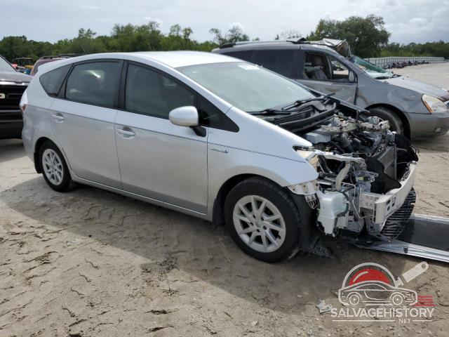 JTDZN3EU6C3120331 2012 TOYOTA PRIUS photo no. 4