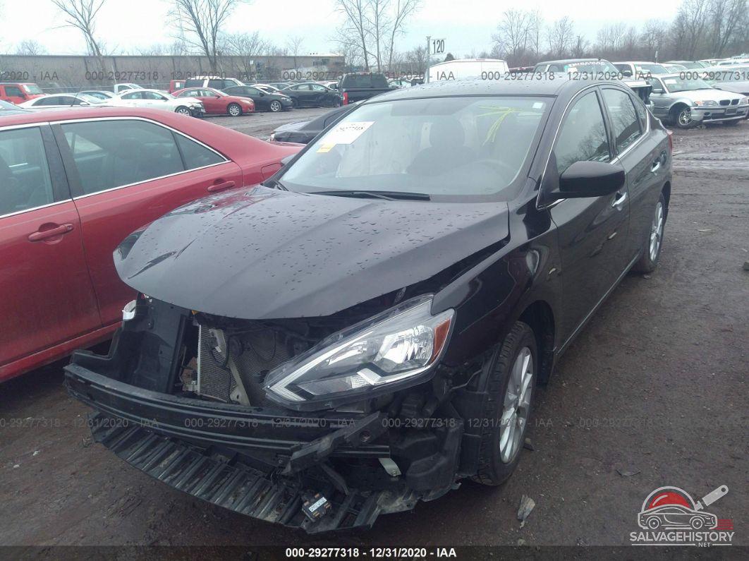 3N1AB7AP3KL607344 2019 NISSAN SENTRA photo no. 2