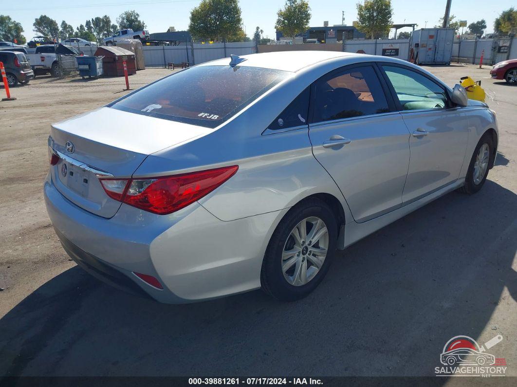 5NPEB4AC2EH880984 2014 HYUNDAI SONATA photo no. 4