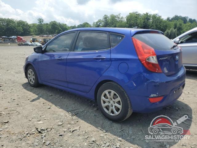 KMHCT5AE0CU018390 2012 HYUNDAI ACCENT photo no. 2