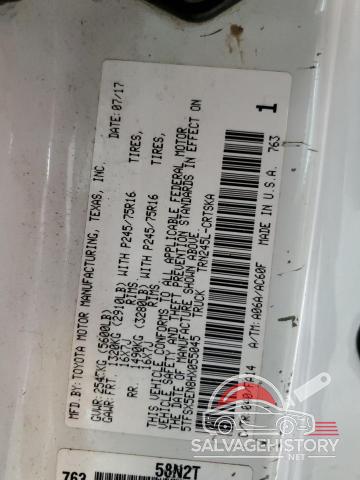 5TFSX5EN8HX055045 2017 TOYOTA TACOMA photo no. 12