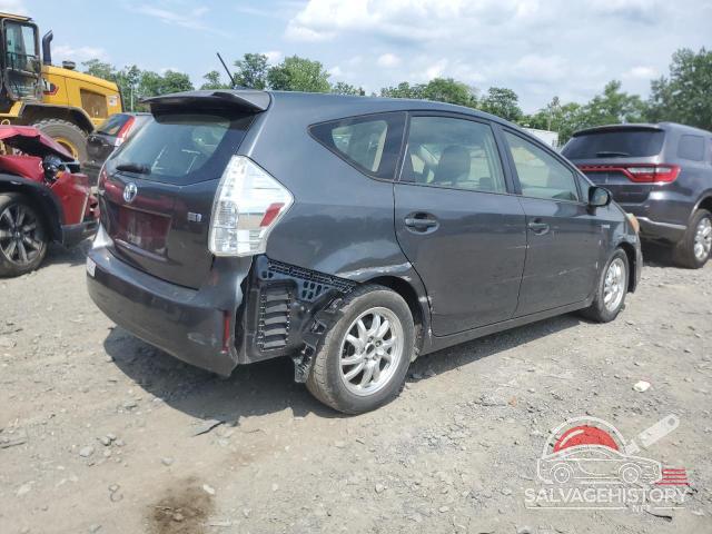 JTDZN3EU9C3132361 2012 TOYOTA PRIUS photo no. 3