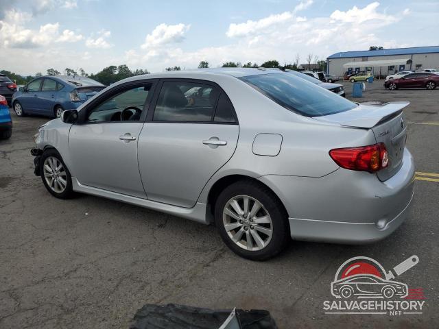 2T1BU40E49C107118 2009 TOYOTA COROLLA photo no. 2