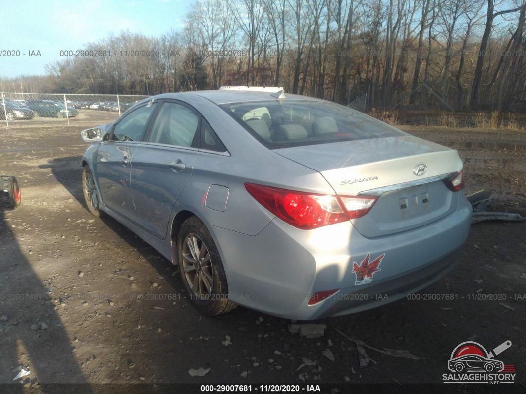 5NPEB4AC2EH833437 2014 HYUNDAI SONATA photo no. 3