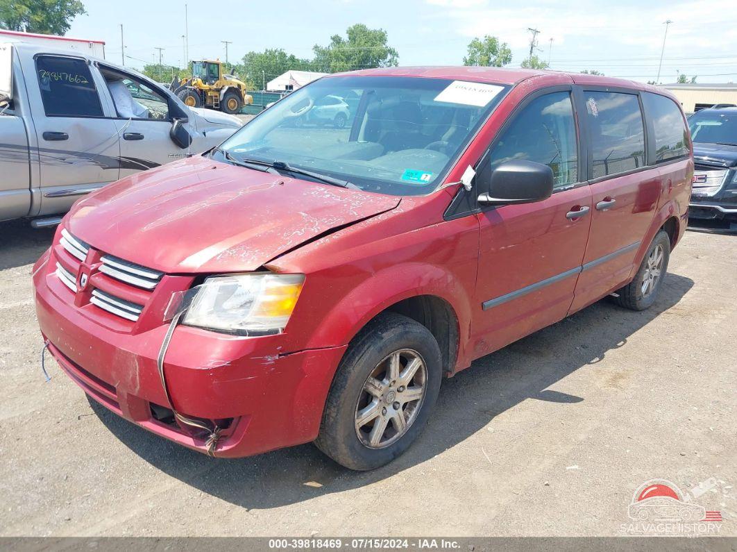 1D8HN44H88B157854 2008 DODGE GRAND CARAVAN photo no. 2