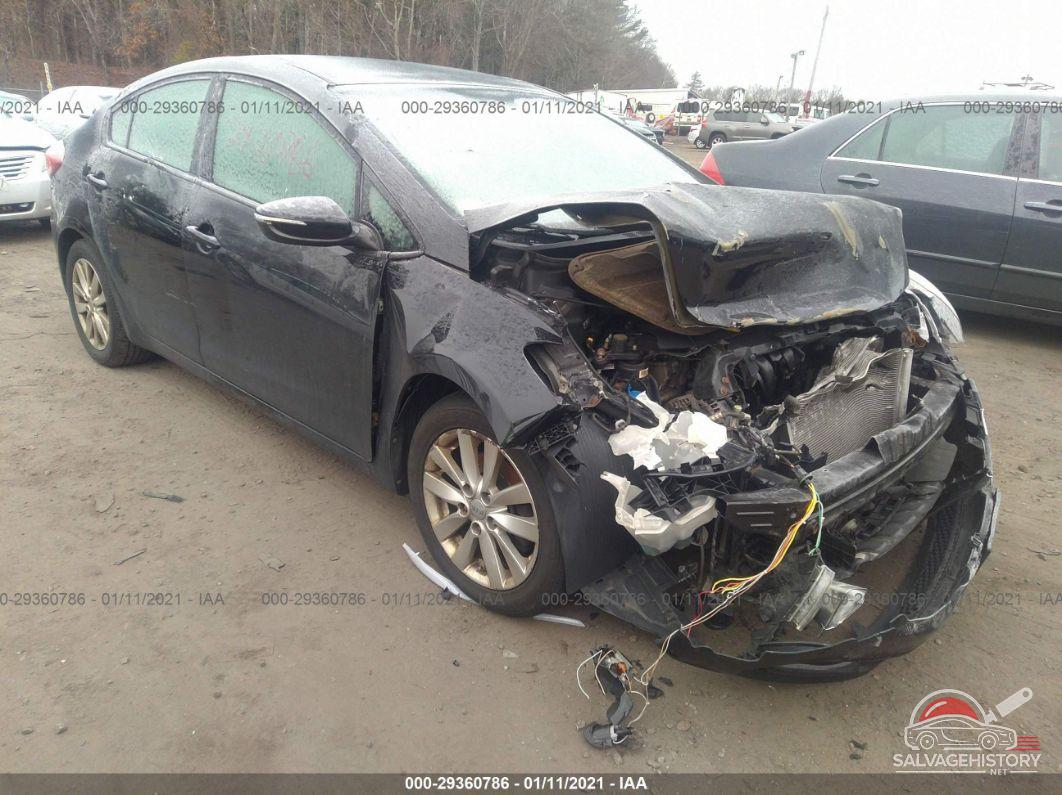 KNAFX4A69E5164662 2014 KIA FORTE photo no. 1