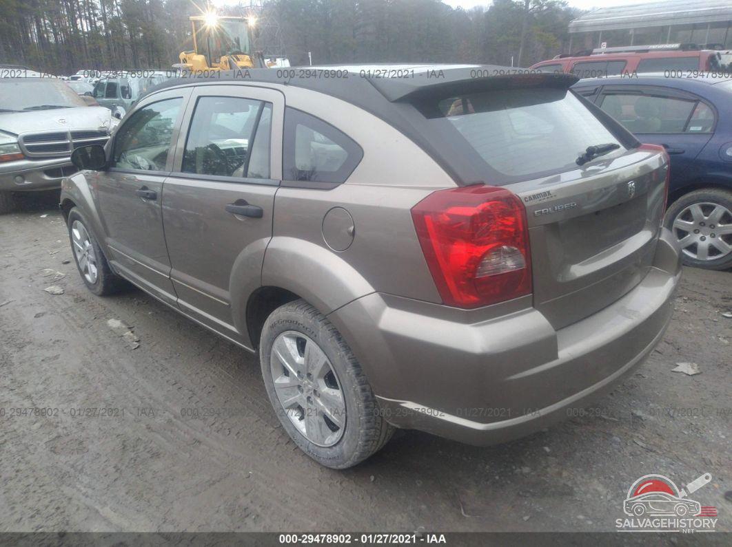 1B3HB48B07D339193 2007 DODGE CALIBER photo no. 3