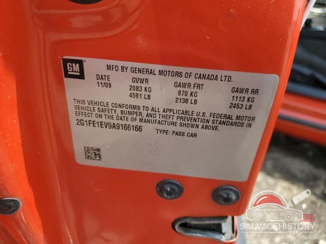 2G1FE1EV9A9166166 2010 CHEVROLET CAMARO photo no. 12