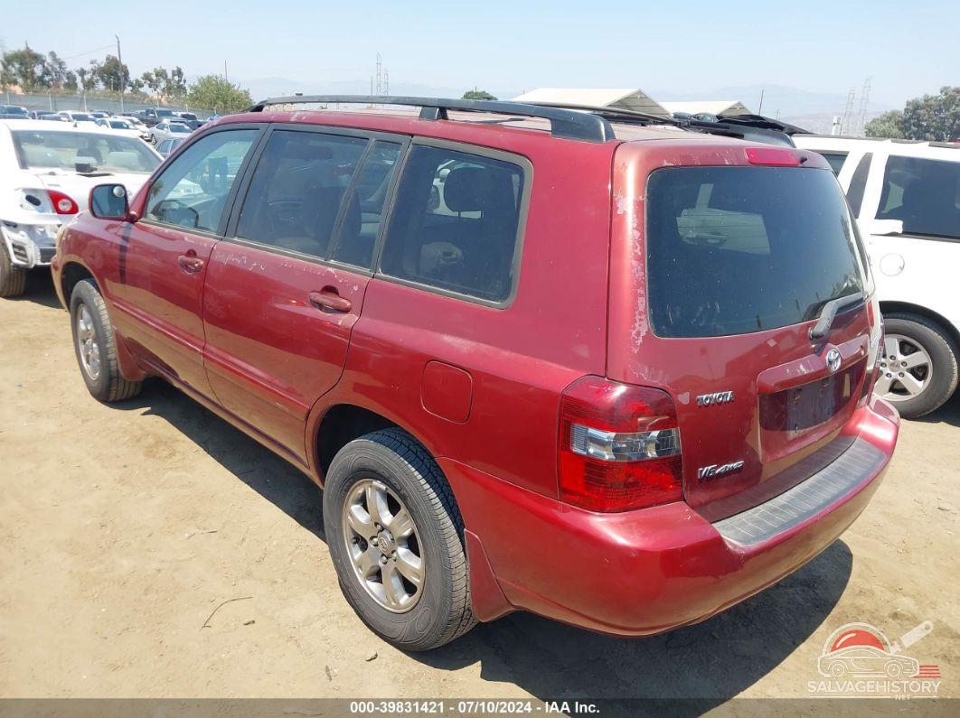JTEEP21A040022523 2004 TOYOTA HIGHLANDER photo no. 3