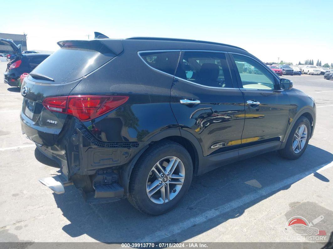 5NMZU3LB8JH057445 2018 HYUNDAI SANTA FE SPORT photo no. 4