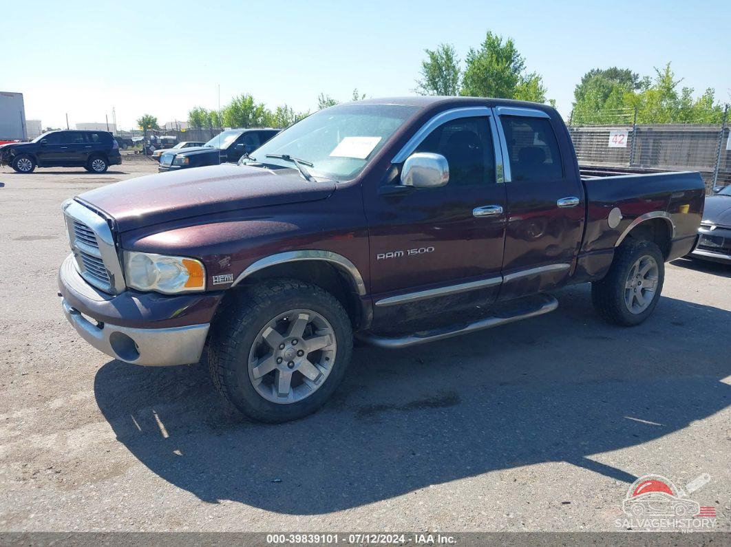 1D7HU18D54J225170 2004 DODGE RAM 1500 photo no. 2