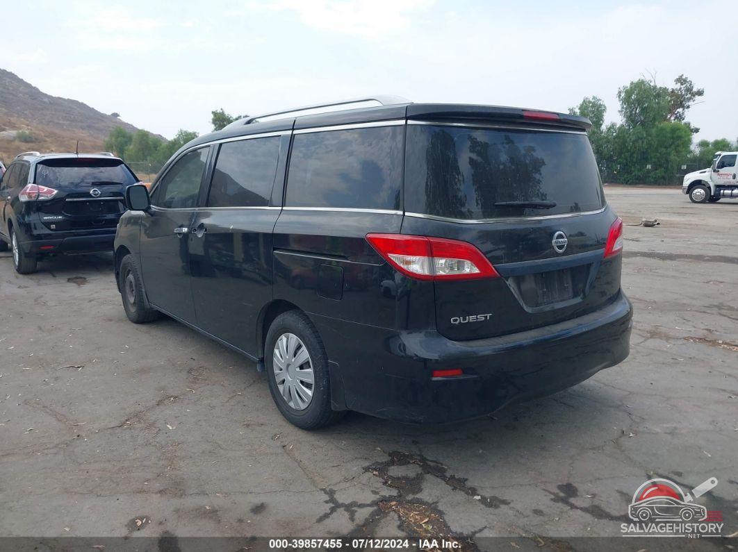 JN8AE2KP7E9103158 2014 NISSAN QUEST photo no. 3