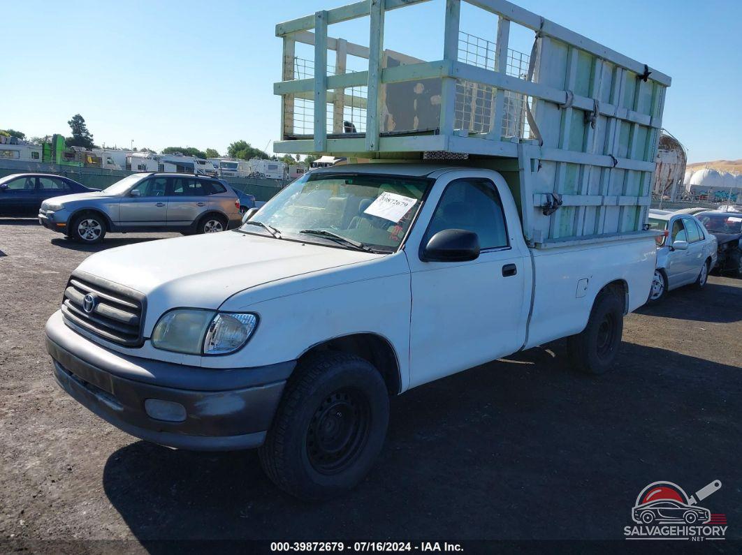 5TBJN3212YS114354 2000 TOYOTA TUNDRA photo no. 6