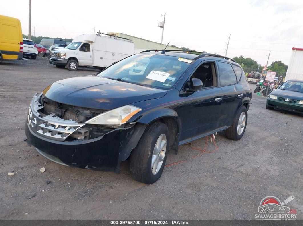 JN8AZ08W84W323447 2004 NISSAN MURANO photo no. 2