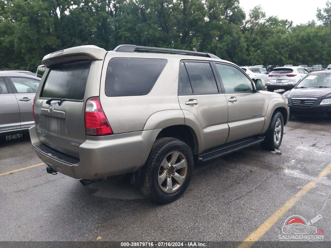 JTEBU17R260096998 2006 TOYOTA 4RUNNER photo no. 4
