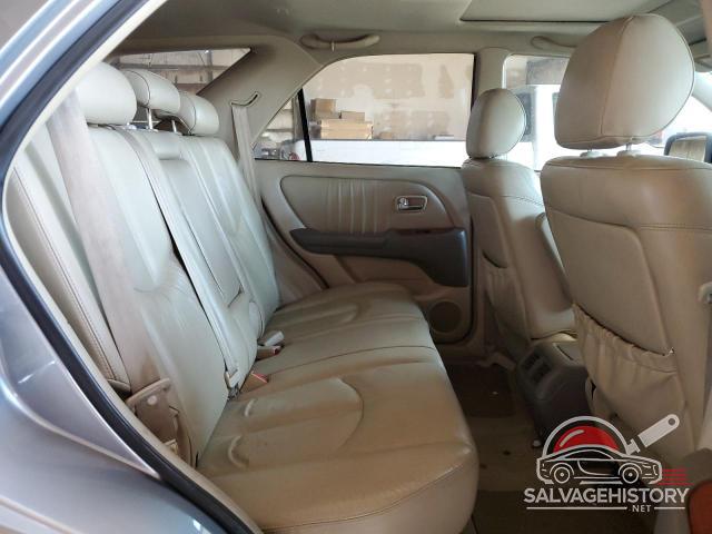 JTJGF10U130159133 2003 LEXUS RX300 photo no. 10